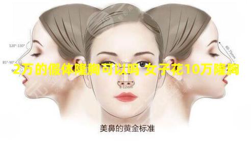 2万的假体隆胸可以吗 女子花10万隆胸